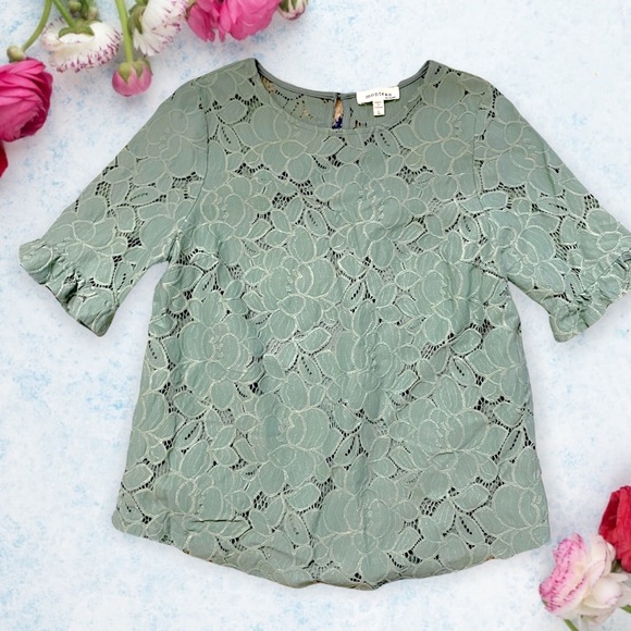 Monteau Lace Top - Picture 1 of 11
